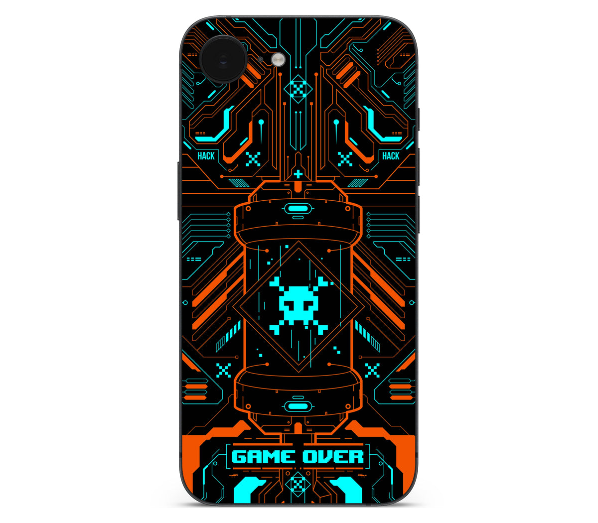 iPhone 17e skin, Fatal Error, back skin