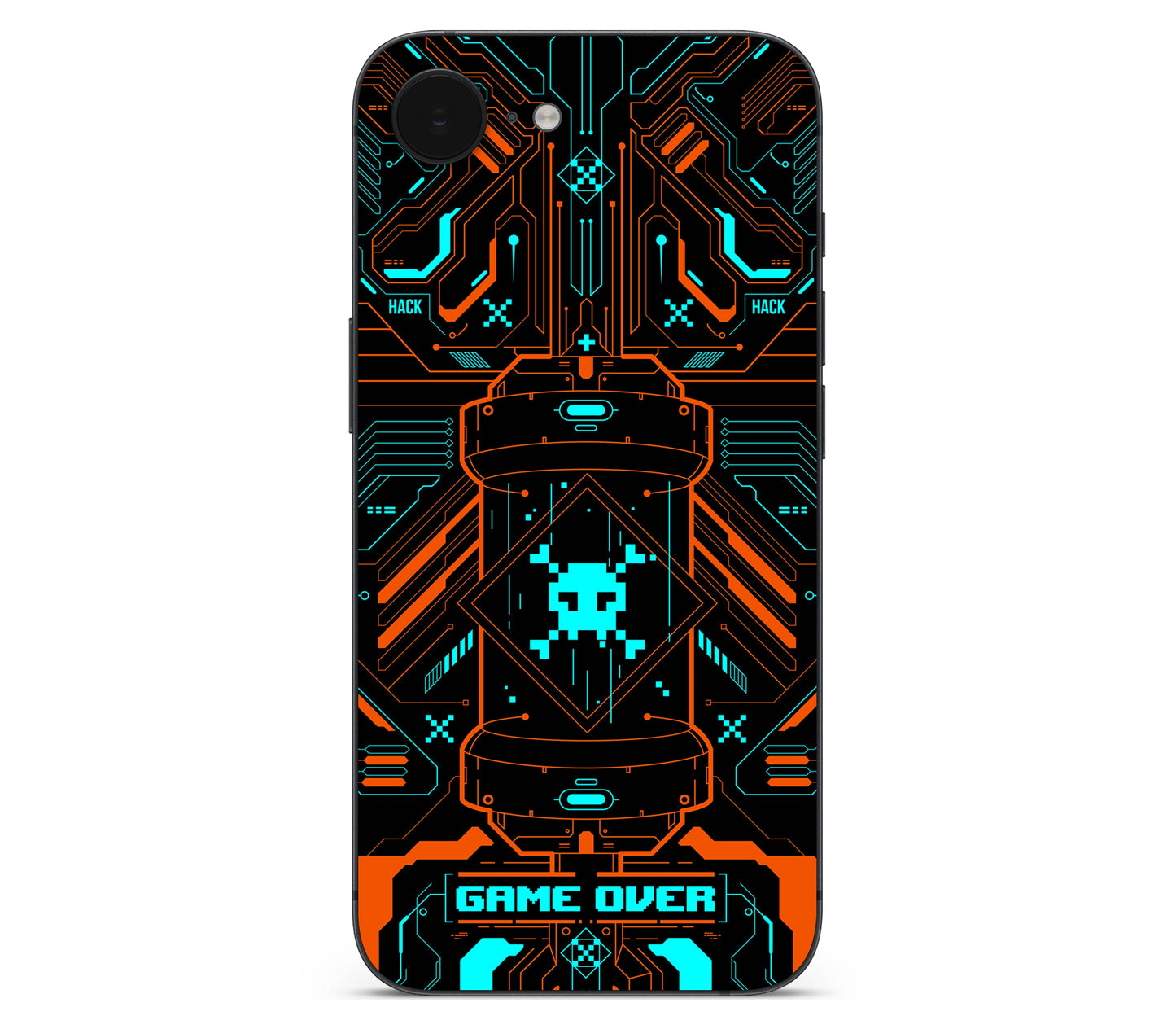 iPhone 17e skin, Fatal Error, back skin
