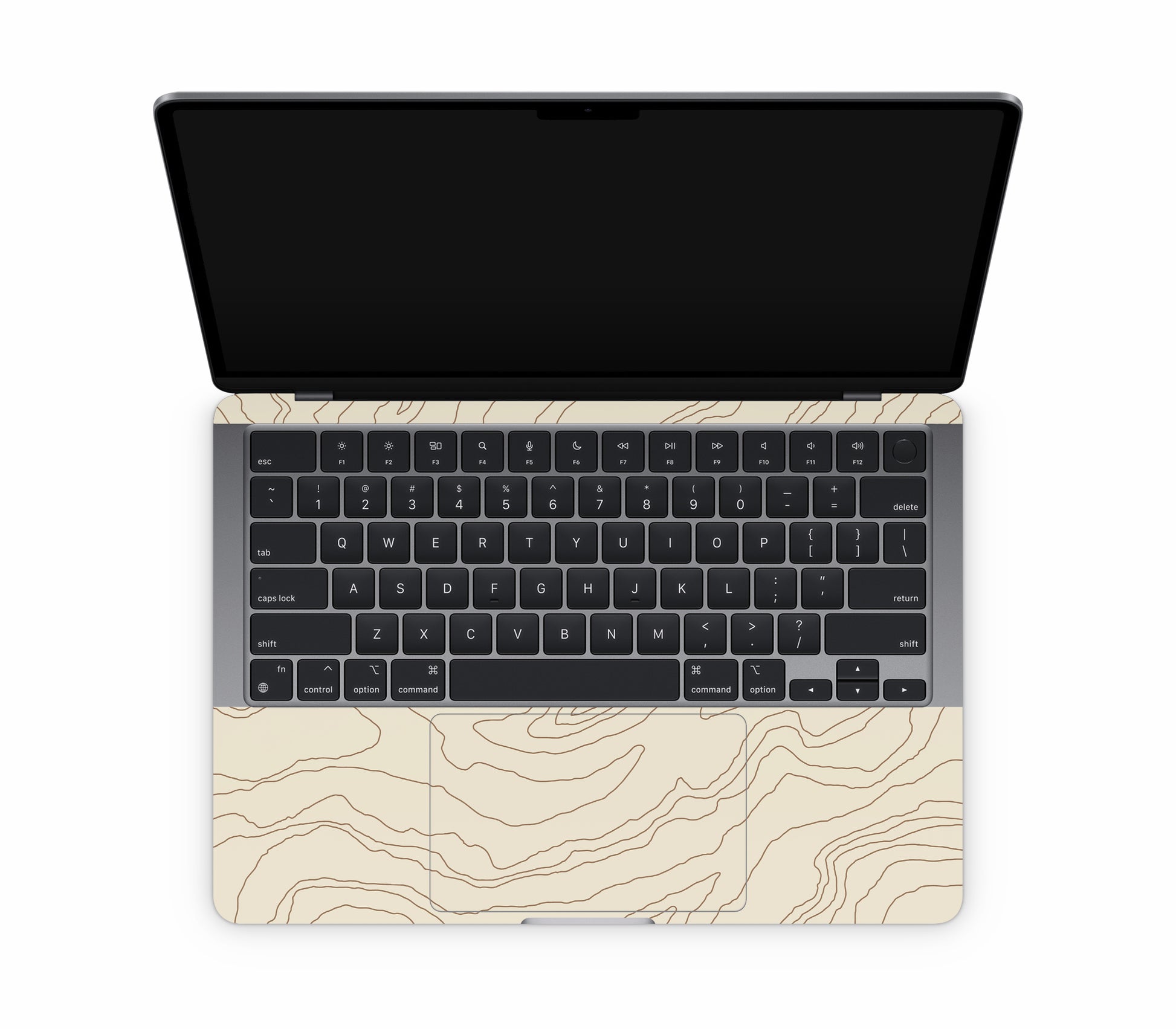 MacBook Air 13" (2024, M3) skin, Dune, inside skin