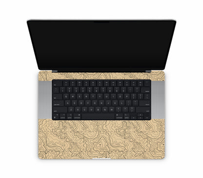 MacBook Pro 16" (2024, M4) skin, Lockdown (Sandline), inside skin