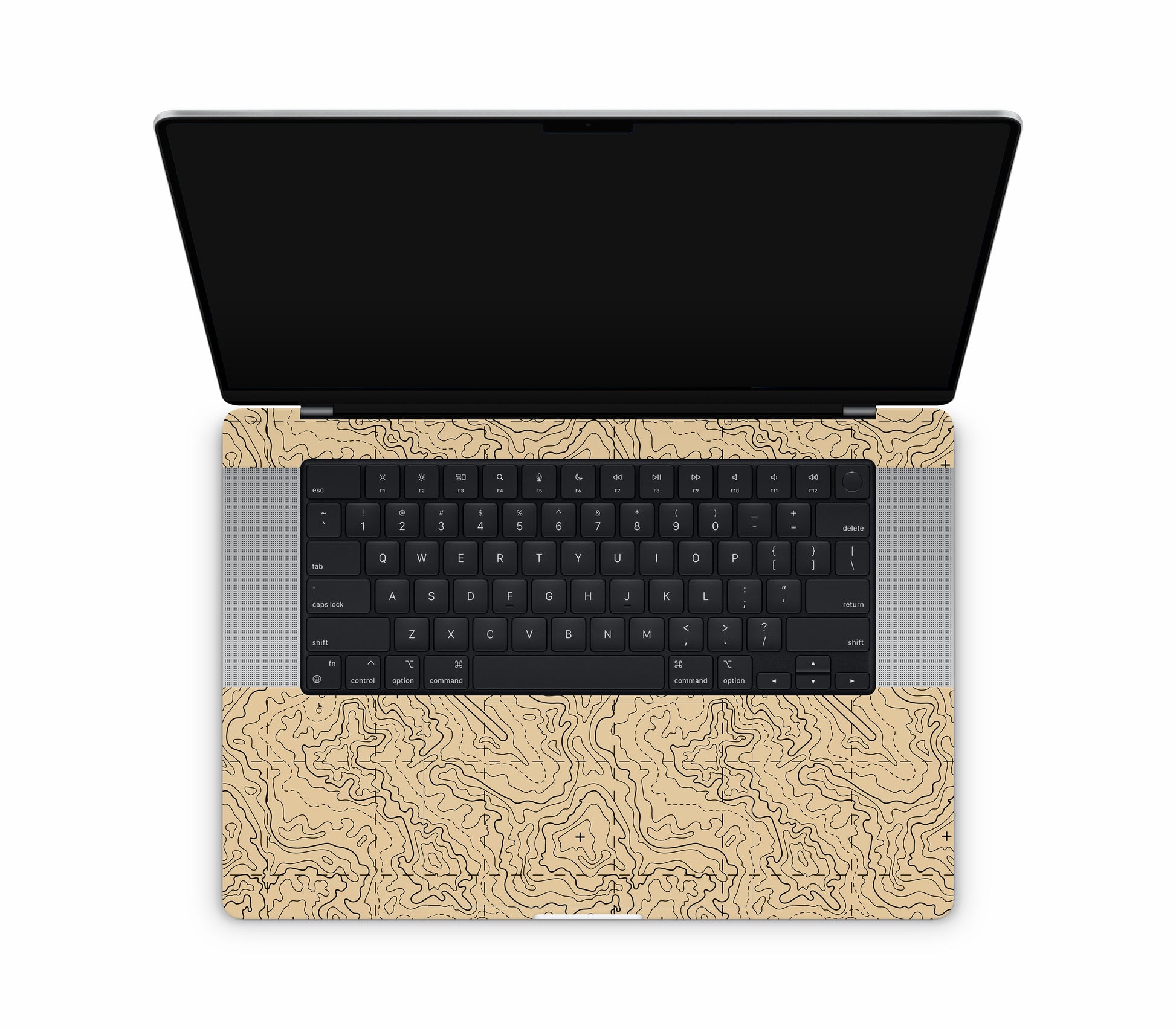 MacBook Pro 16" (2022, M2) skin, Lockdown (Sandline), inside skin