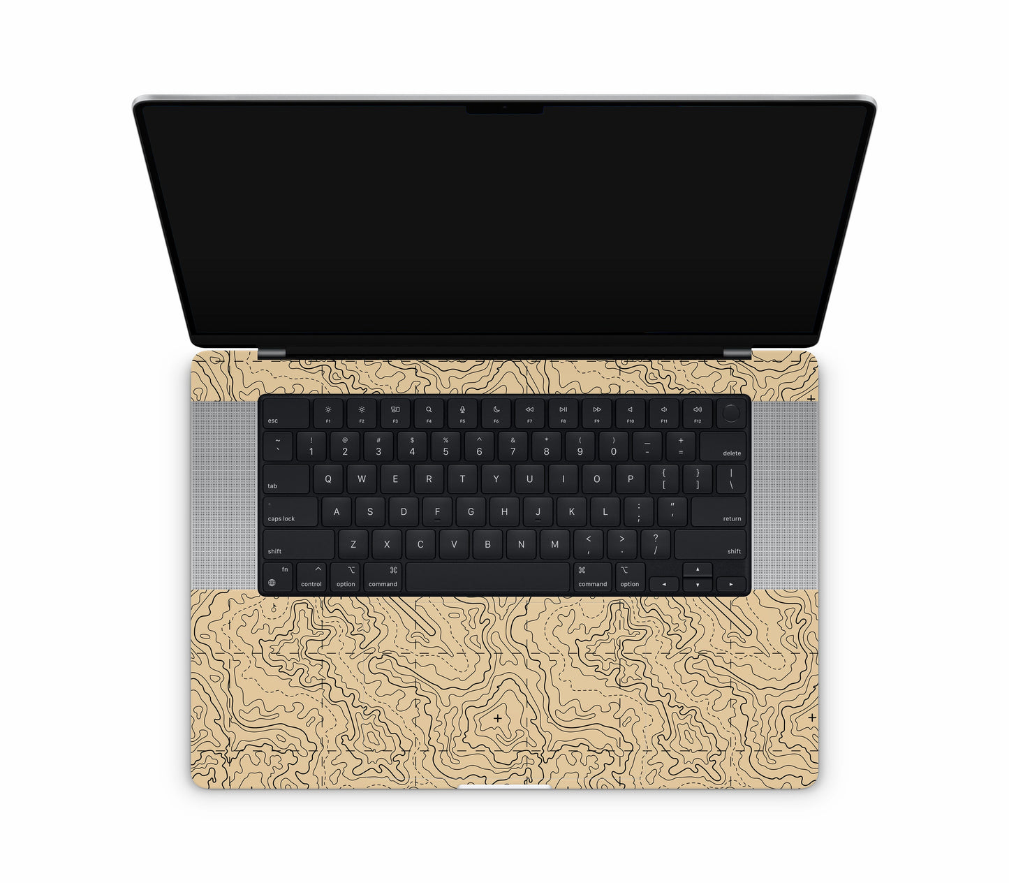 MacBook Pro 16" (2024, M4) skin, Lockdown (Sandline), inside skin