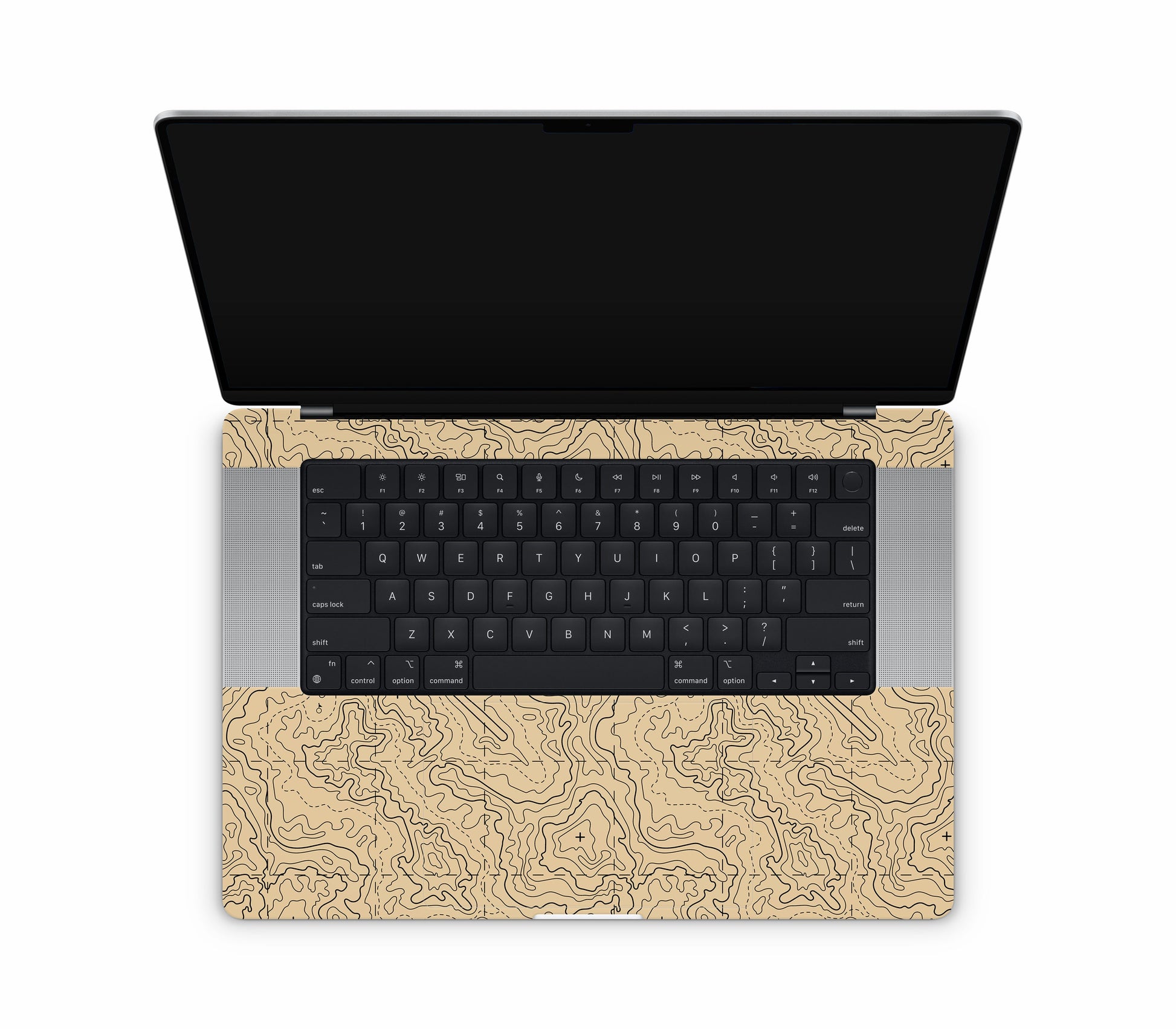 MacBook Pro 16" (2024, M4) skin, Lockdown (Sandline), inside skin