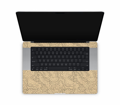MacBook Pro 16" (2024, M4) skin, Lockdown (Sandline), inside skin