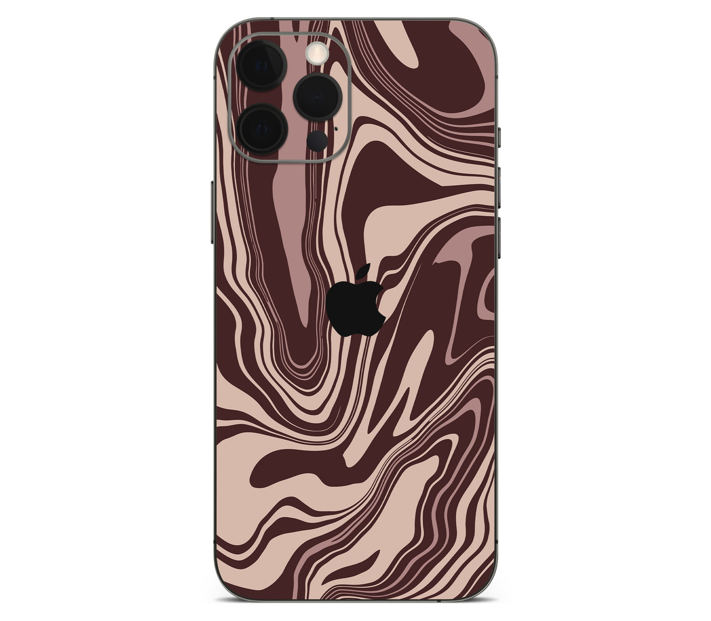 iPhone 12 Pro Max skin, Vertigo (Fever), back skin with logo cutout