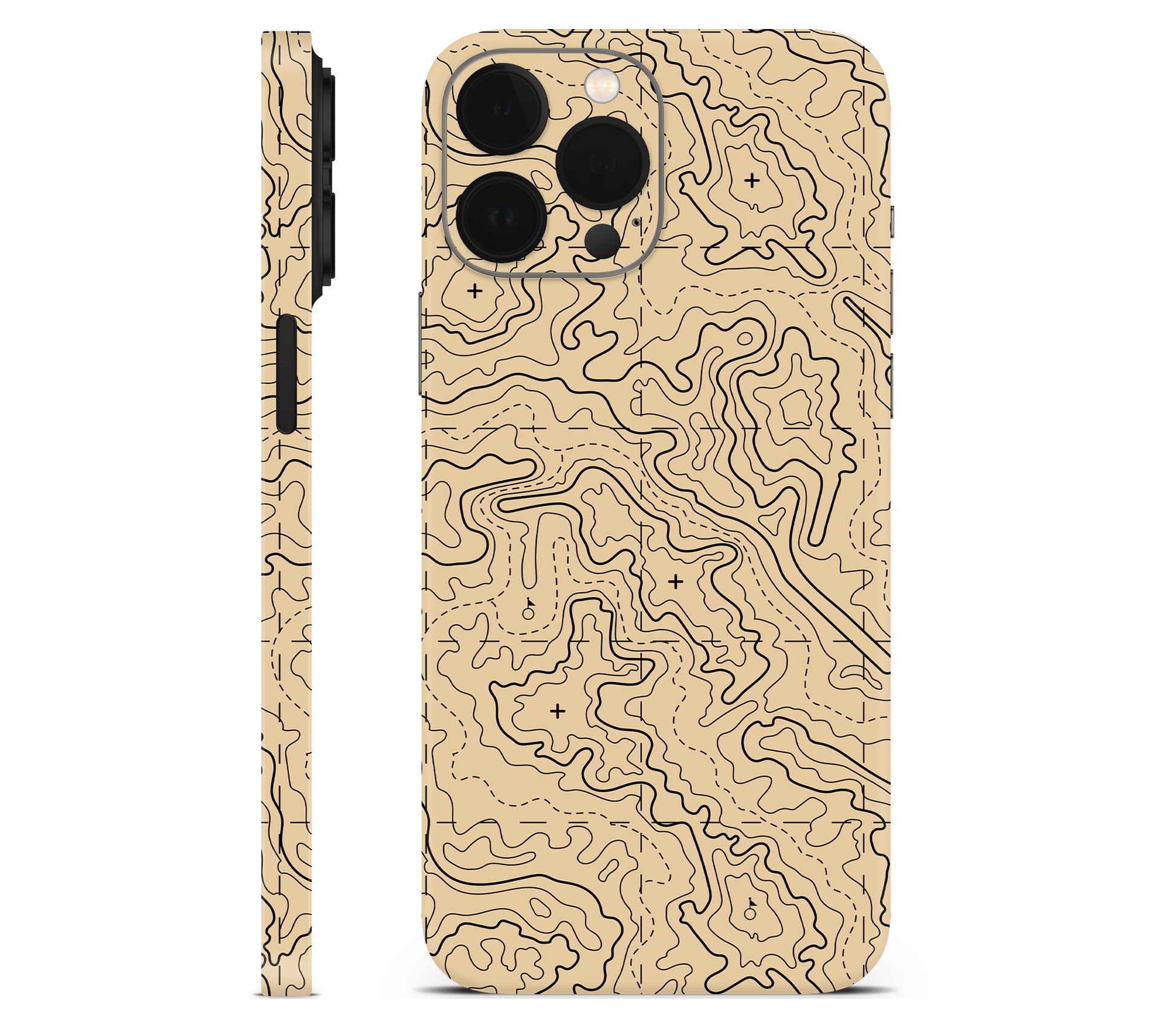 iPhone 13 Pro Max skin, Lockdown (Sandline), full wrap without logo cutout