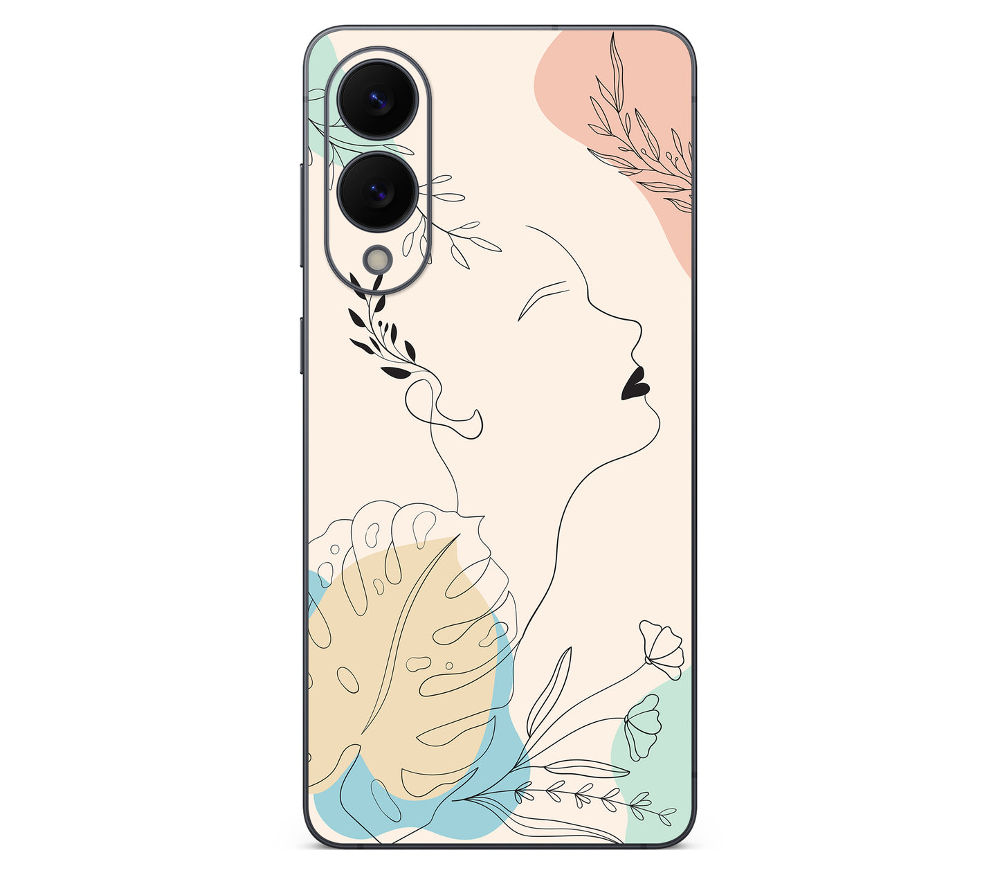 Galaxy S25 Edge skin, Bliss, back skin
