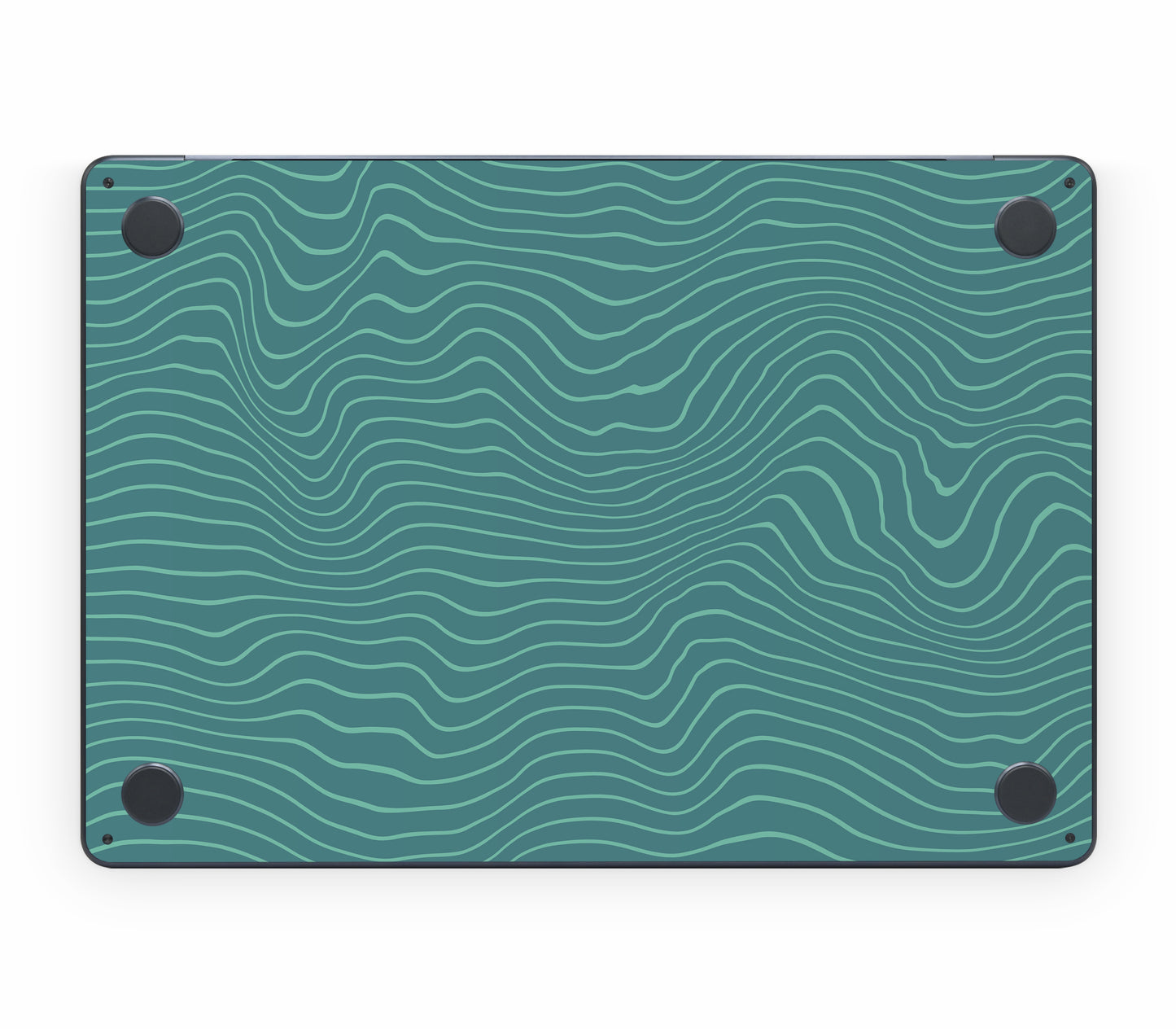 MacBook Air 13" (2025, M4) skin, Tide, bottom skin