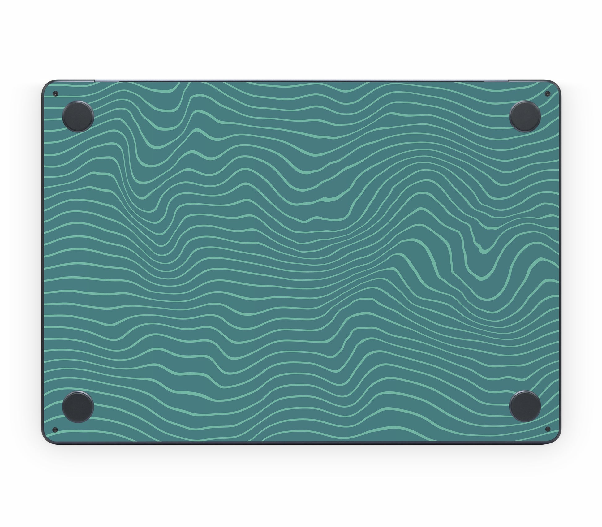 MacBook Air 13" (2022, M2) skin, Tide, bottom skin