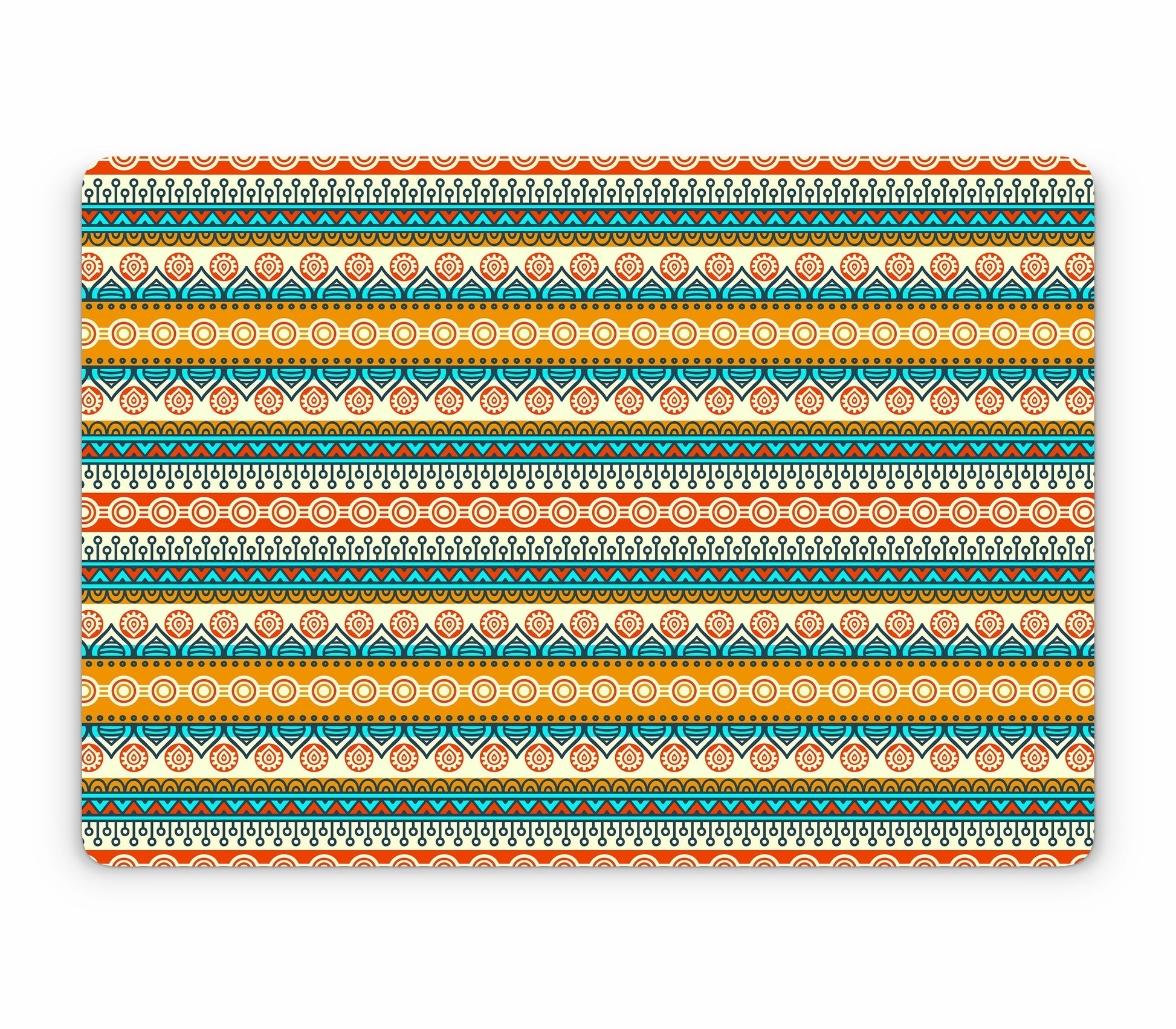 MacBook Air 15" (2025, M4) skin, Rangoli, top skin without logo cutout