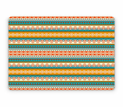MacBook Air 15" (2025, M4) skin, Rangoli, top skin without logo cutout