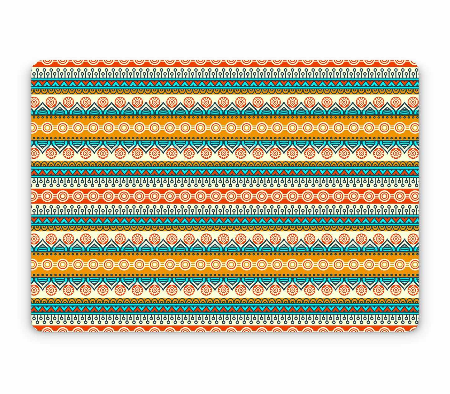 MacBook Pro 16" (2024, M4) skin, Rangoli, top skin without logo cutout