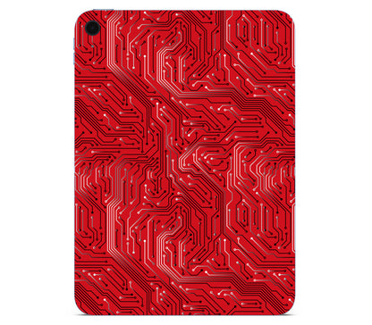 iPad 10.9" (2022, Gen 10) skin, REDLINE, back skin without logo cutout