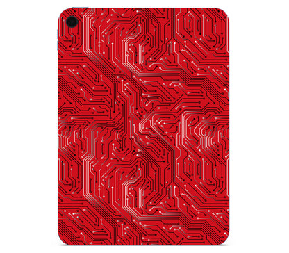 iPad 10.9" (2025, Gen 11) skin, REDLINE, back skin without logo cutout