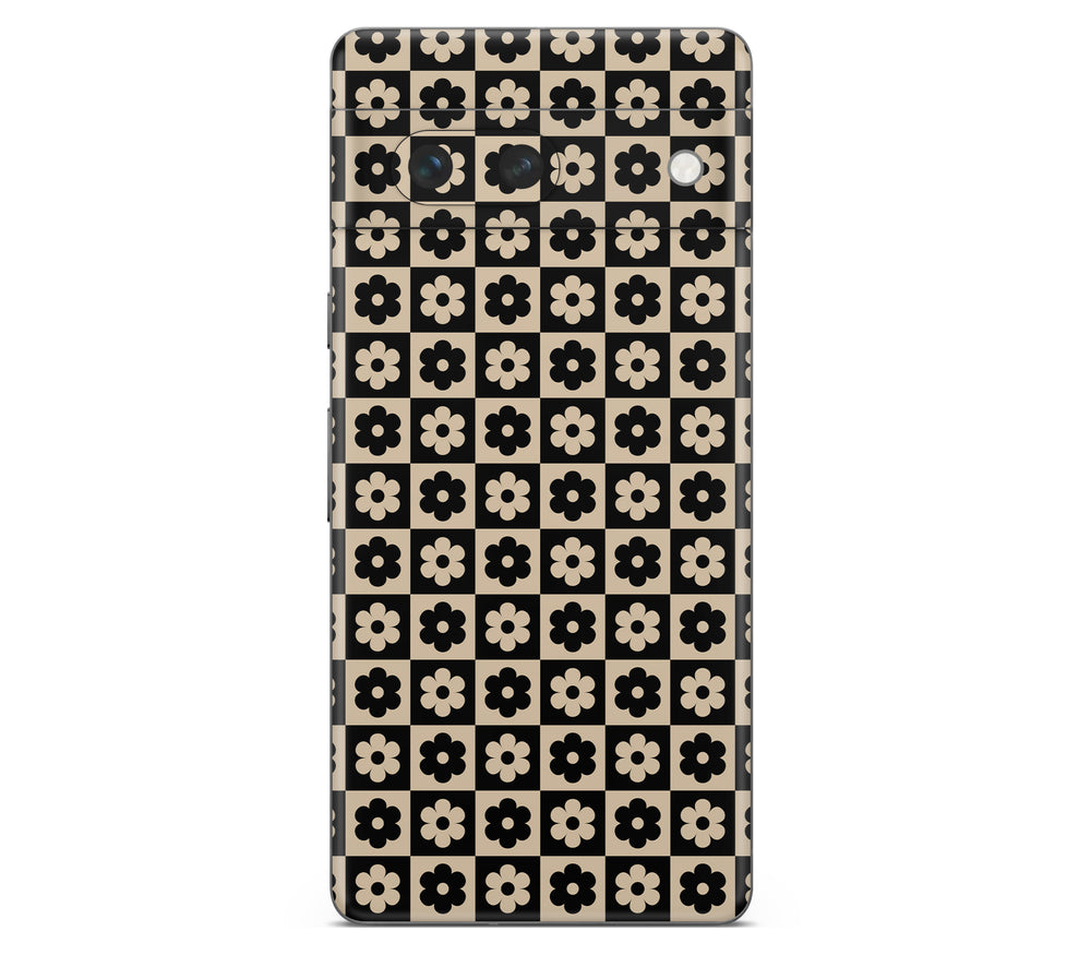 Google Pixel 7A Floral Grid