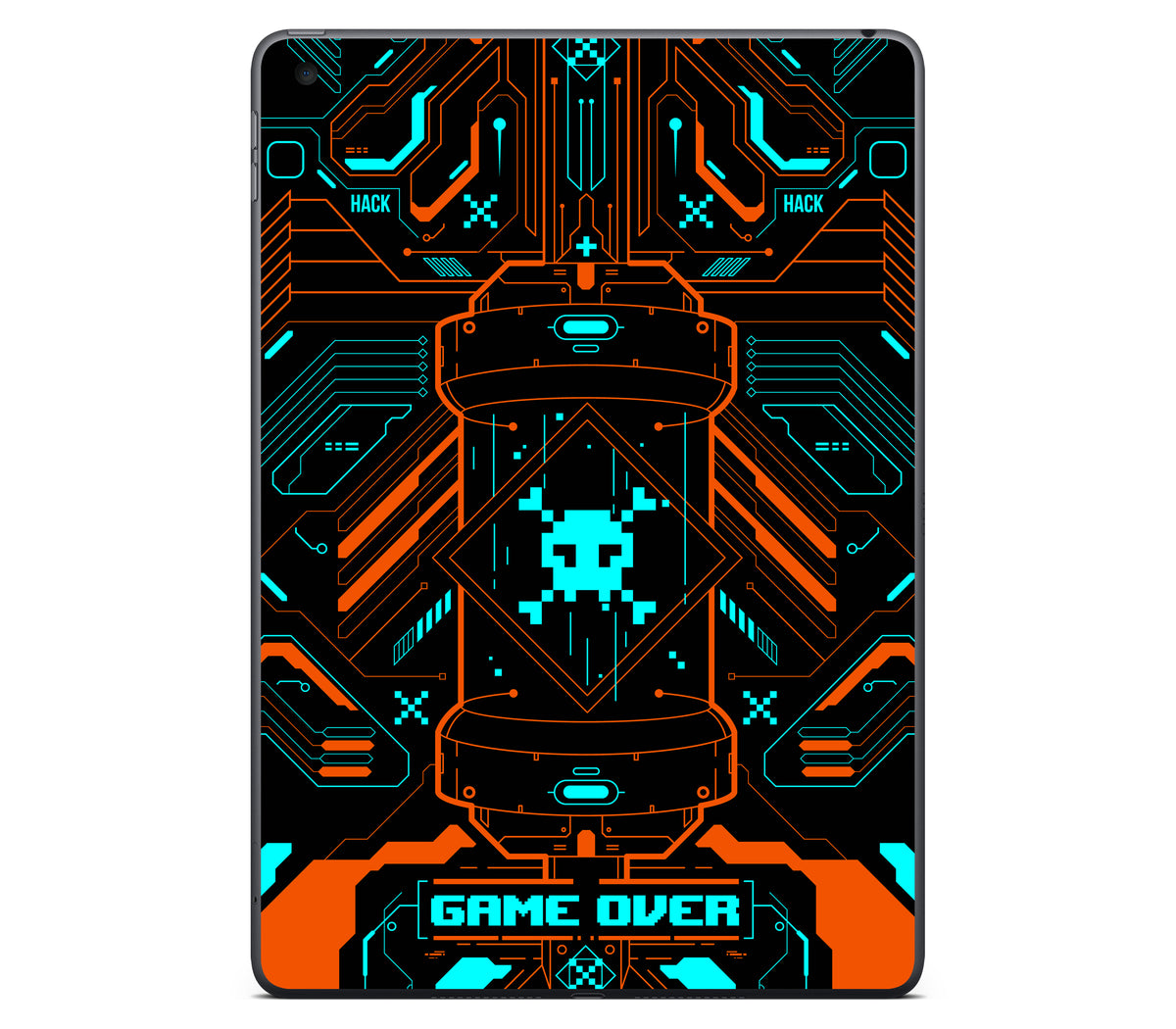 iPad 10.2" (2021, Gen 9) skin, Fatal Error, back skin