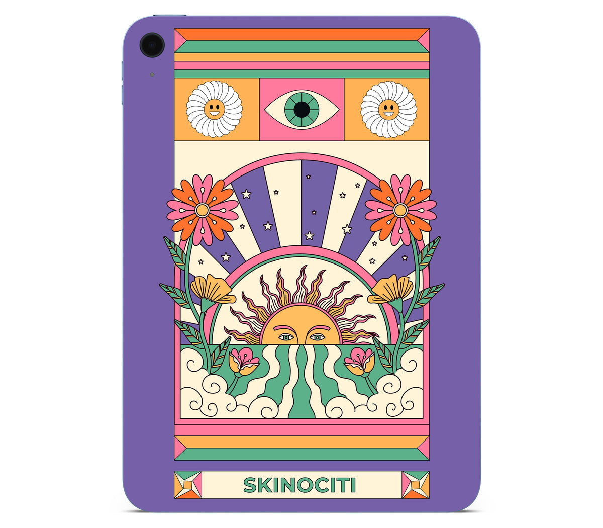 iPad 10.9" (2025, Gen 11) skin, Acidic Glare, back skin