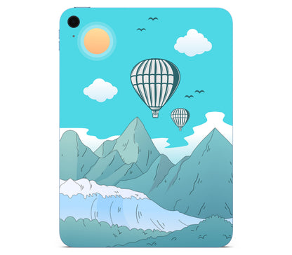 iPad 10.9" (2025, Gen 11) skin, Altitude Error, back skin without logo cutout