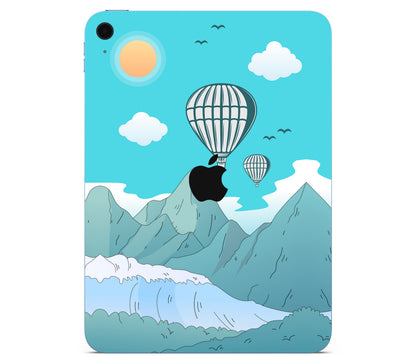 iPad 10.9" (2025, Gen 11) skin, Altitude Error, back skin with logo cutout
