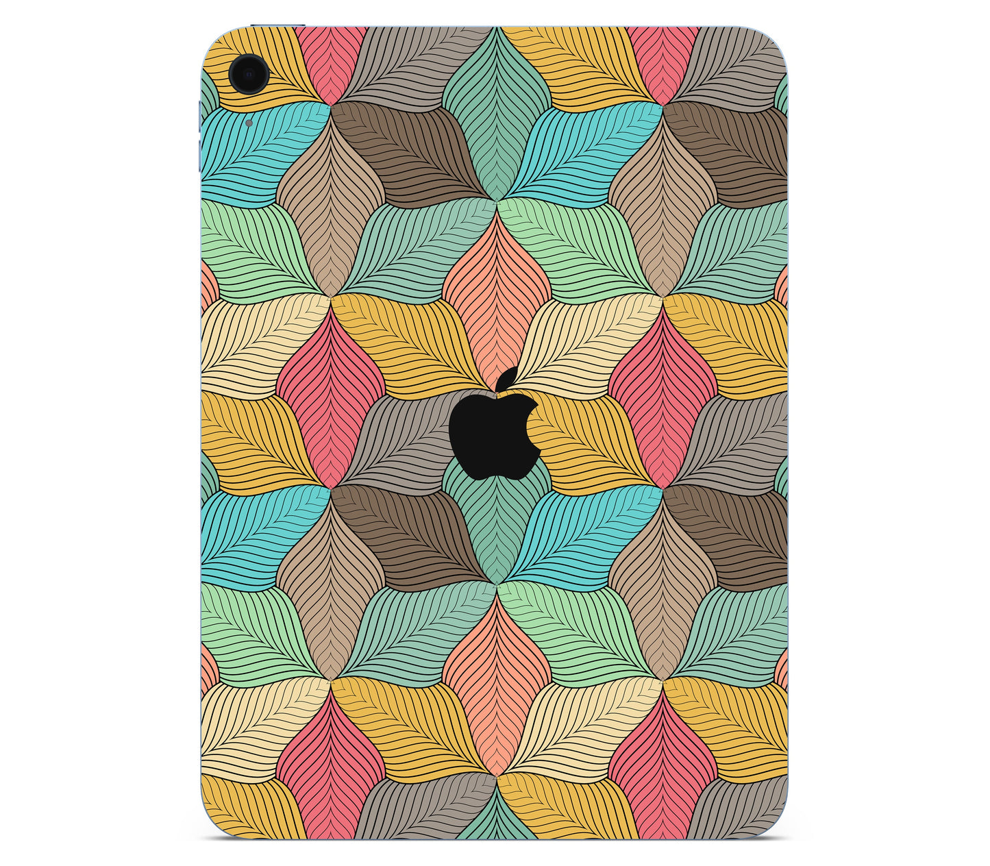 iPad 10.9" (2025, Gen 11) skin, Blossom, back skin with logo cutout