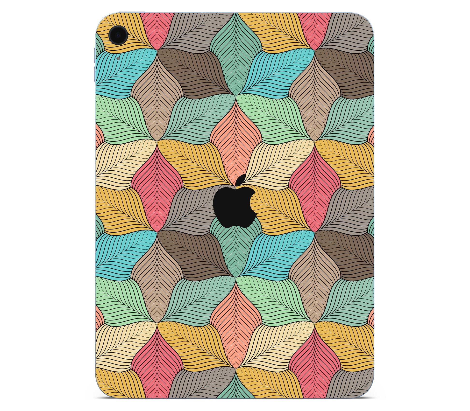 iPad 10.9" (2025, Gen 11) skin, Blossom, back skin with logo cutout