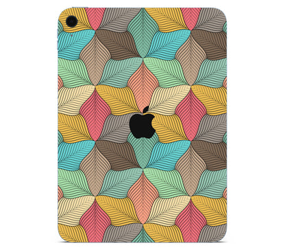 iPad 10.9" (2025, Gen 11) skin, Blossom, back skin with logo cutout