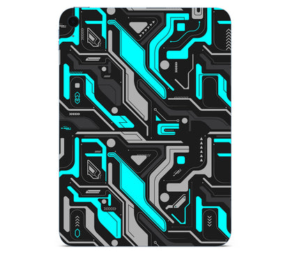 iPad 10.9" (2025, Gen 11) skin, Code Rot (Glitch), back skin without logo cutout