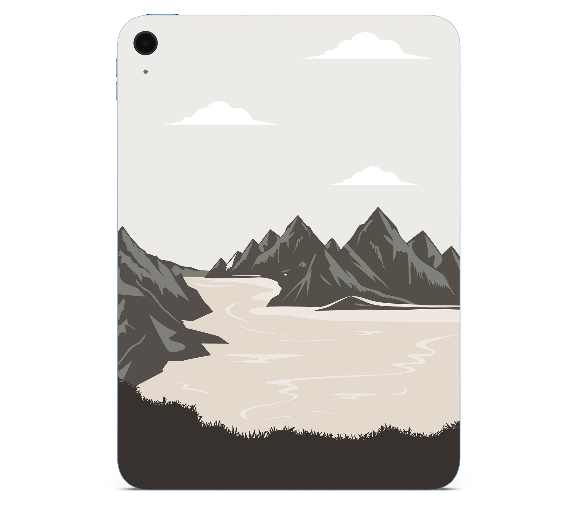 iPad 10.9" (2025, Gen 11) skin, Dope Valley, back skin without logo cutout