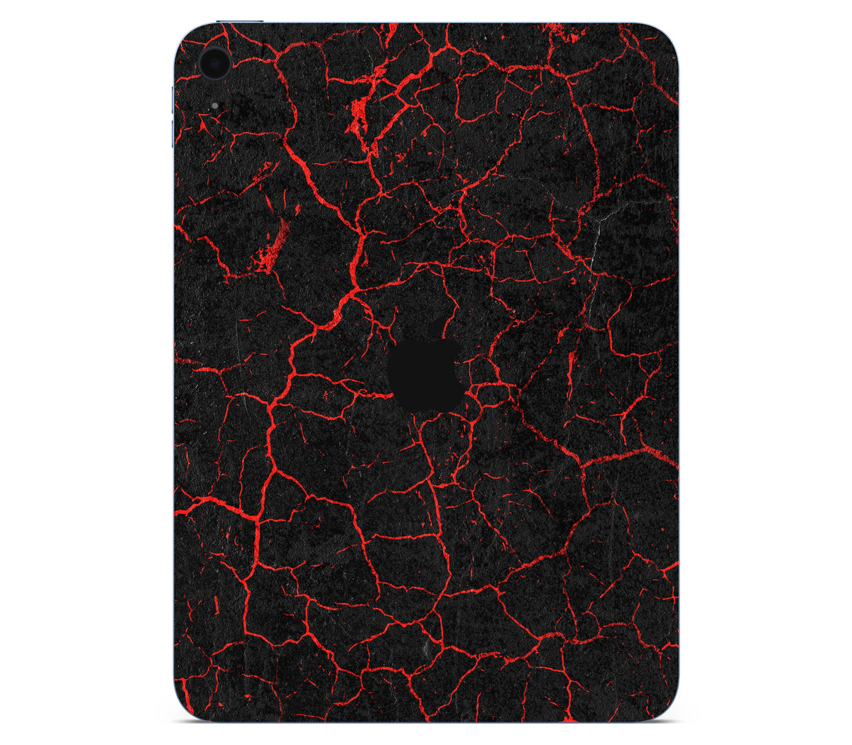 iPad 10.9" (2025, Gen 11) skin, Hellcrack, back skin with logo cutout