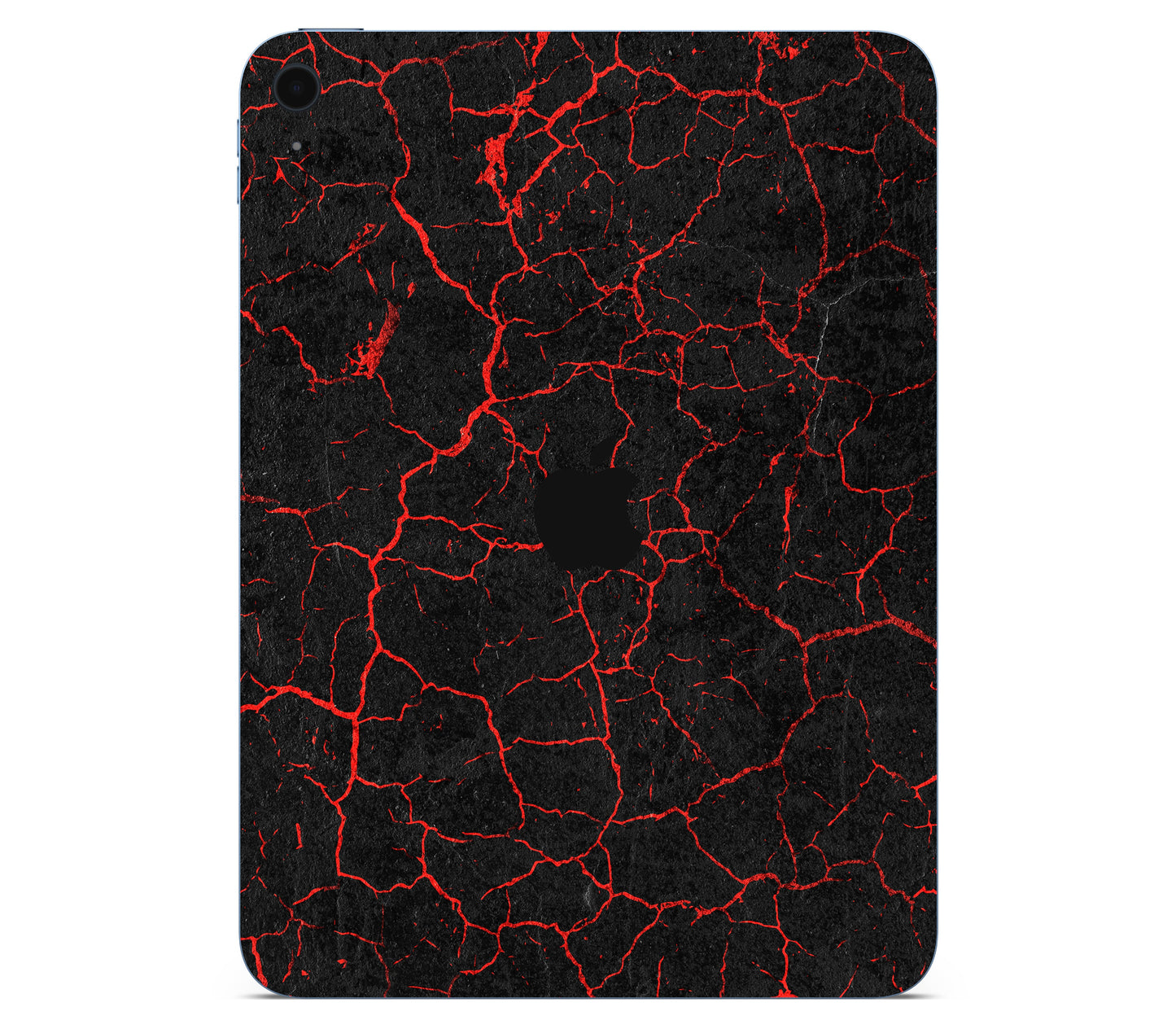 iPad 10.9" (2025, Gen 11) skin, Hellcrack, back skin with logo cutout