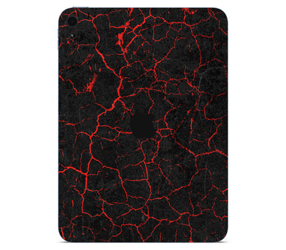iPad 10.9" (2025, Gen 11) skin, Hellcrack, back skin with logo cutout