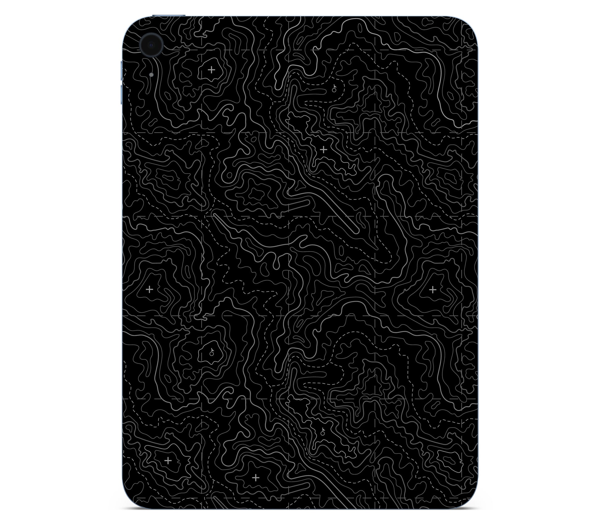 iPad 10.9" (2025, Gen 11) skin, Lockdown (Blackout), back skin without logo cutout