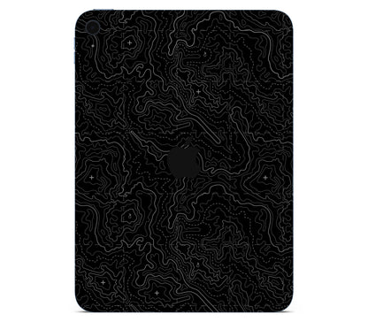 iPad 10.9" (2025, Gen 11) skin, Lockdown (Blackout), back skin with logo cutout
