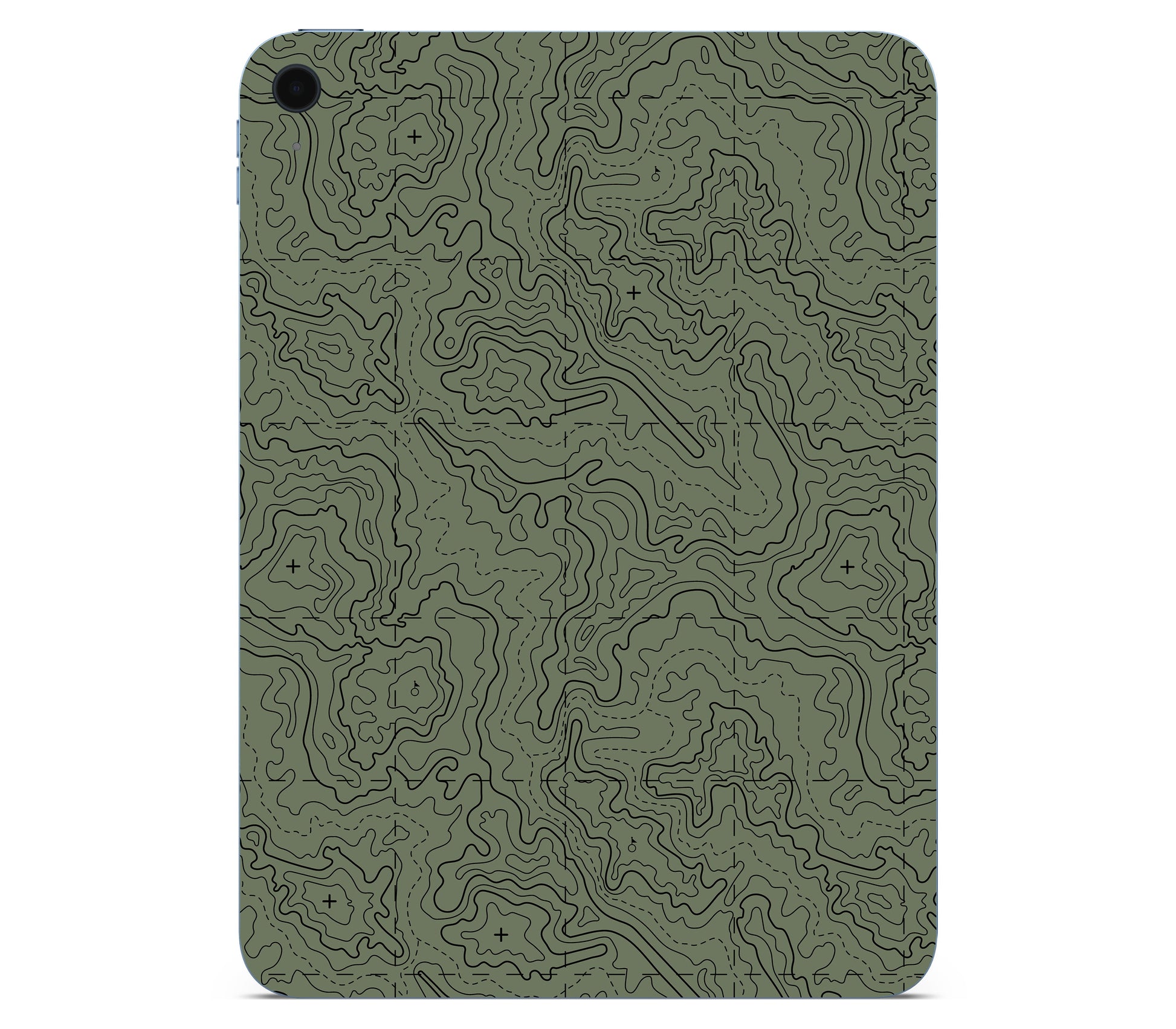 iPad 10.9" (2025, Gen 11) skin, Lockdown (Deathline), back skin without logo cutout