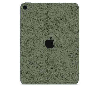 iPad 10.9" (2025, Gen 11) skin, Lockdown (Deathline), back skin with logo cutout