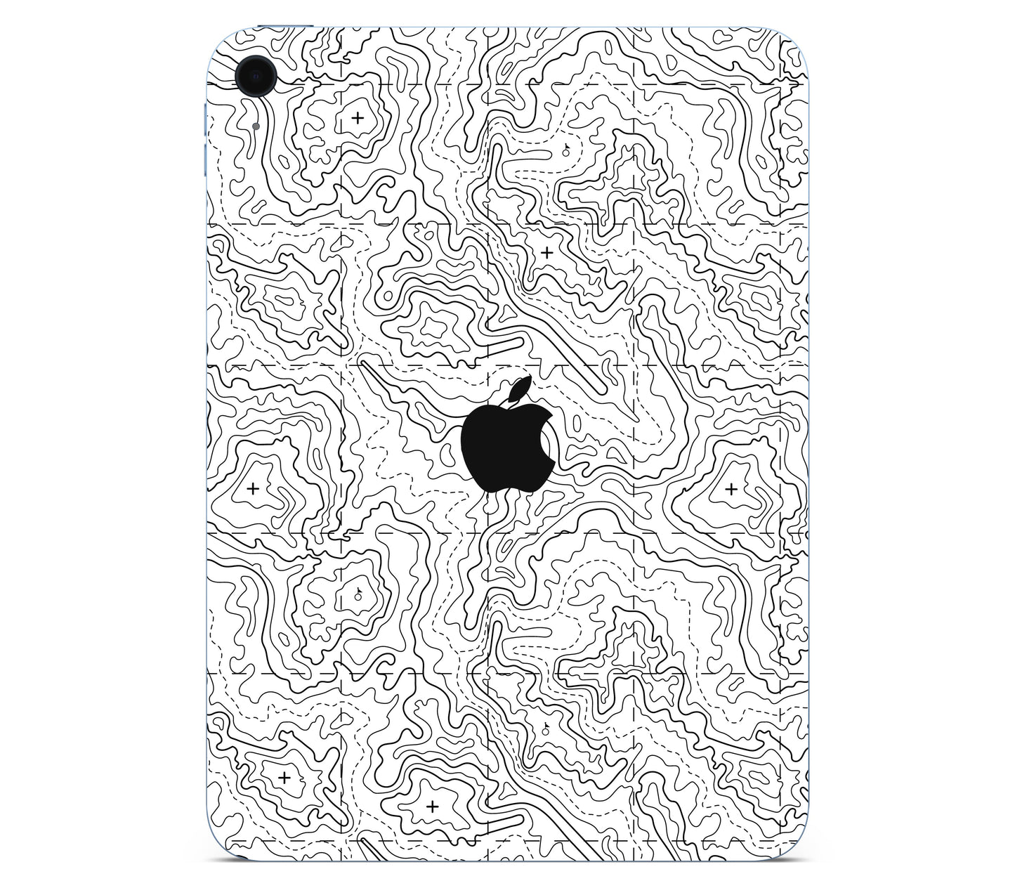 iPad 10.9" (2025, Gen 11) skin, Lockdown (Endgame), back skin with logo cutout
