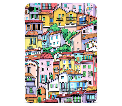 iPad 10.9" (2025, Gen 11) skin, Menton Mosaic, back skin without logo cutout