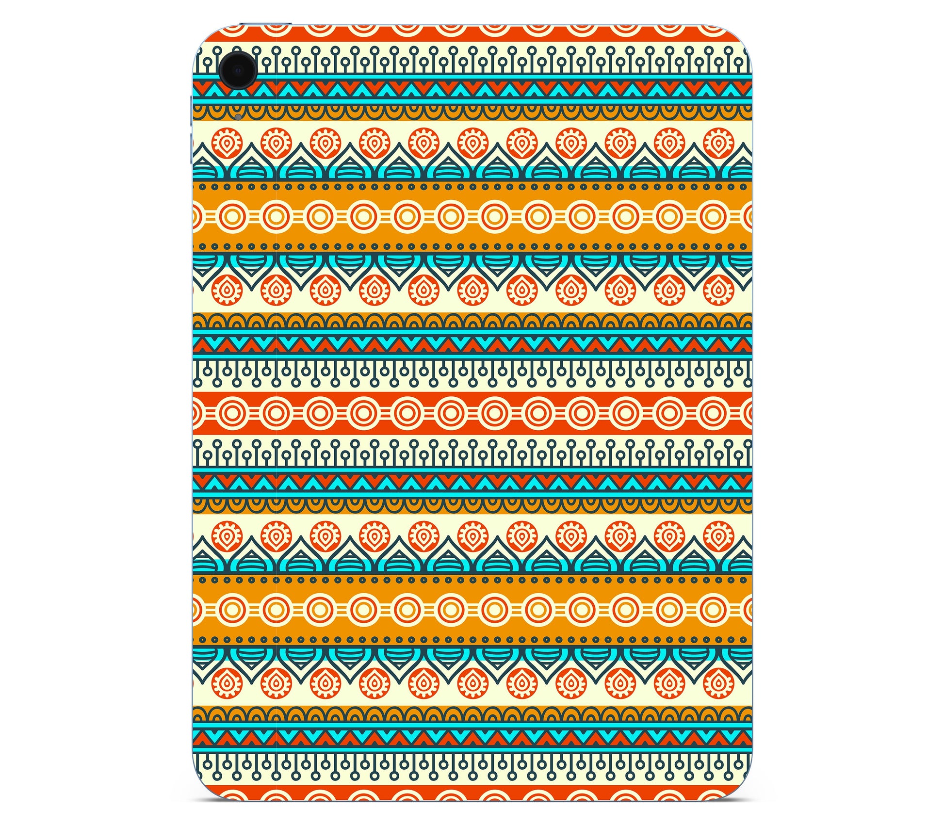 iPad 10.9" (2025, Gen 11) skin, Rangoli, back skin without logo cutout