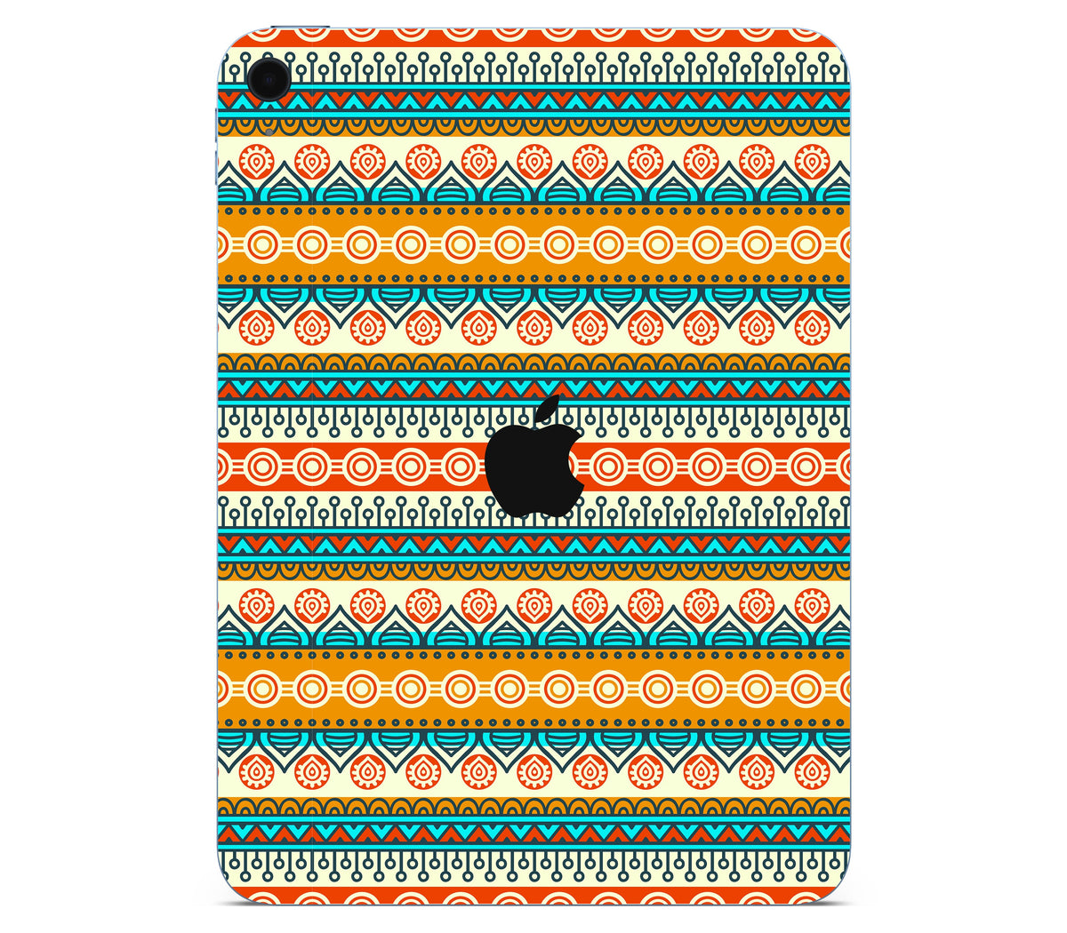 iPad 10.9" (2025, Gen 11) skin, Rangoli, back skin with logo cutout