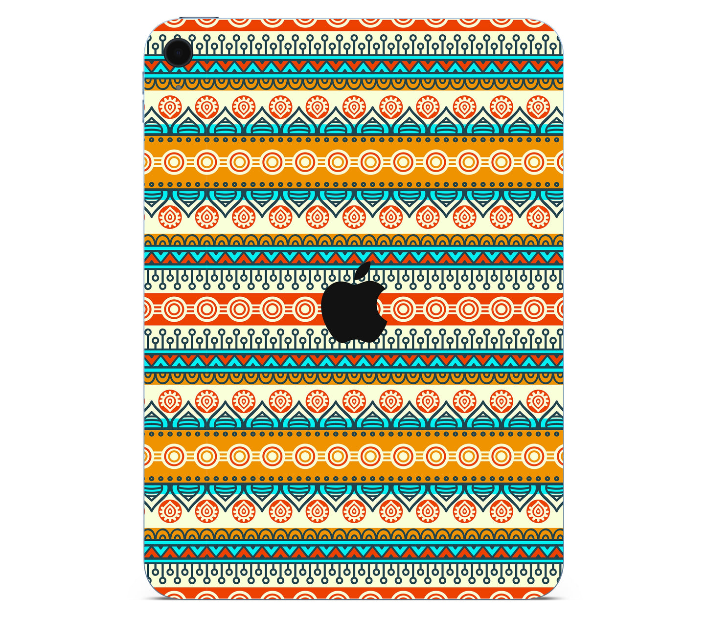 iPad 10.9" (2025, Gen 11) skin, Rangoli, back skin with logo cutout