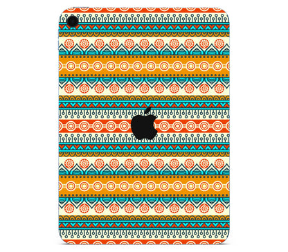 iPad 10.9" (2025, Gen 11) skin, Rangoli, back skin with logo cutout