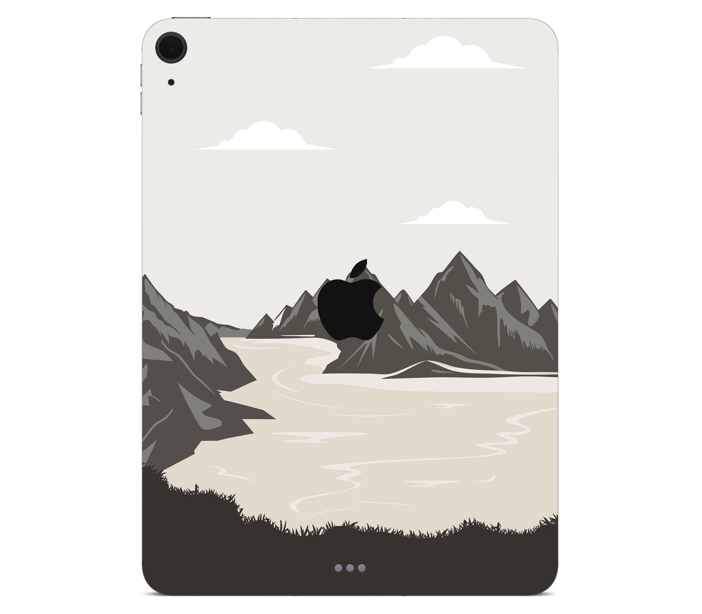iPad Air 11" (M3) skin, Dope Valley, back skin with logo cutout