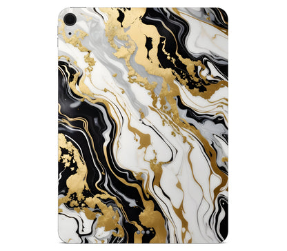 iPad Air 11" (M3) skin, Gold Flare, back skin without logo cutout
