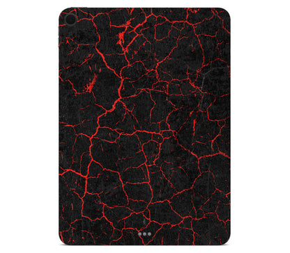 iPad Air 11" (M3) skin, Hellcrack, back skin without logo cutout
