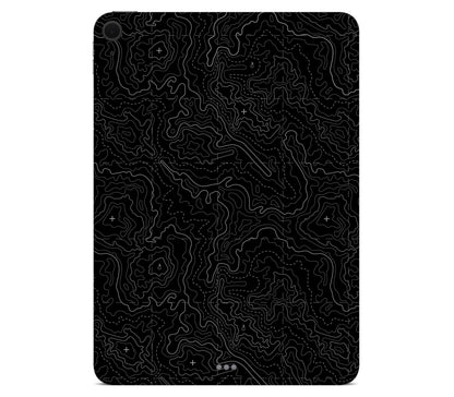 iPad Air 11" (M3) skin, Lockdown (Blackout), back skin without logo cutout