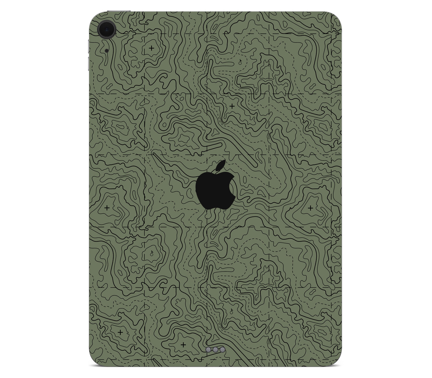 iPad Air 11" (M3) skin, Lockdown (Deathline), back skin with logo cutout