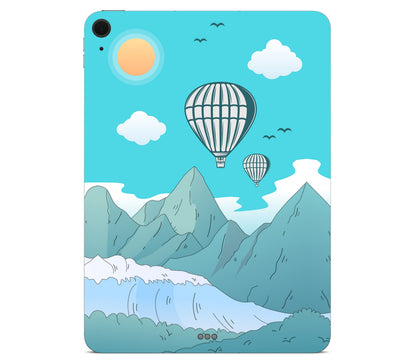 iPad Air 13" (M4) skin, Altitude Error, back skin without logo cutout