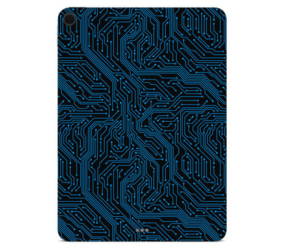 iPad Air 13" (M4) skin, Eternal Blue, back skin without logo cutout