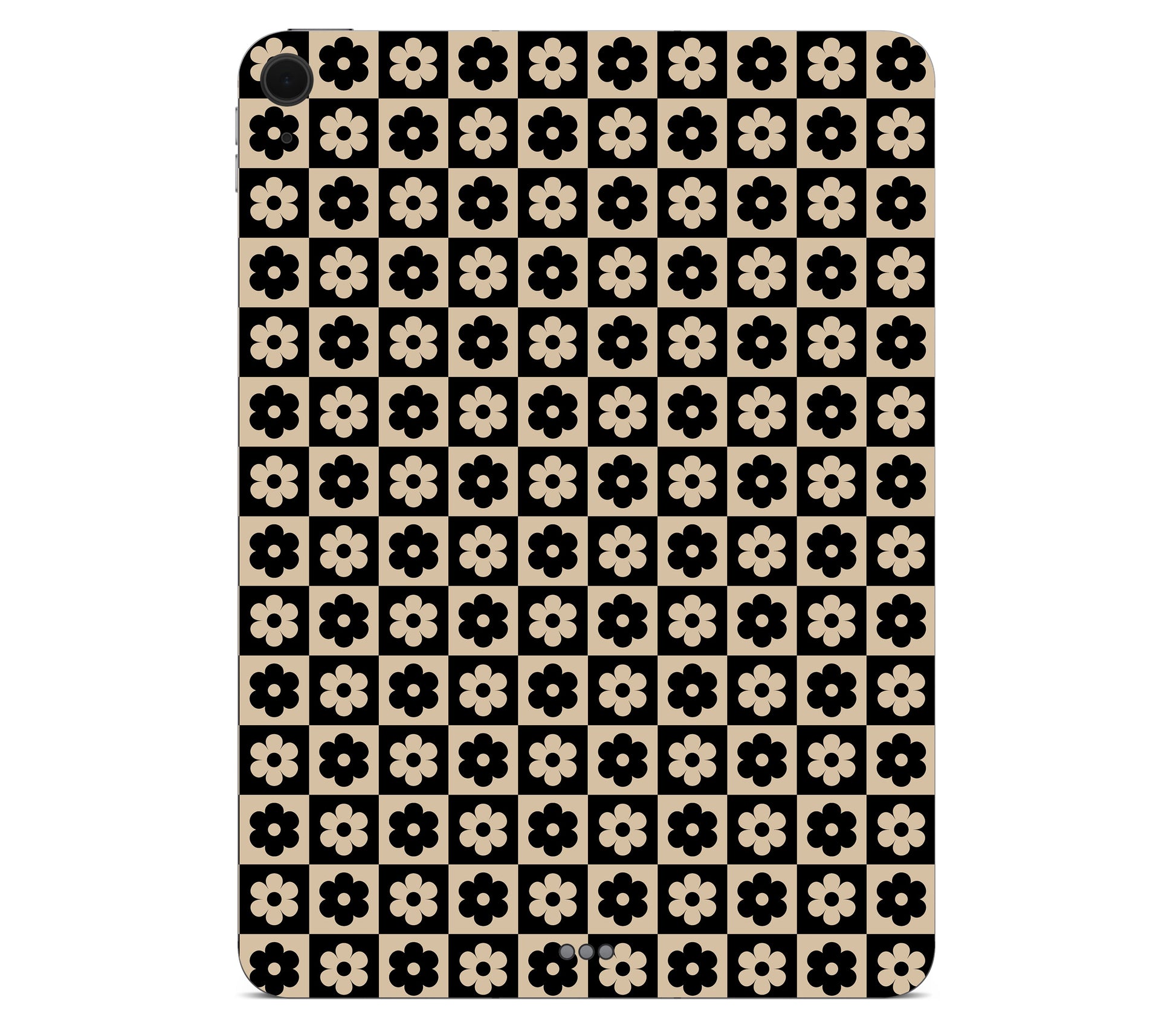 iPad Air 13" (M3) skin, Floral Grid, back skin without logo cutout