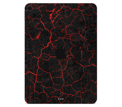 iPad Air 13" (M4) skin, Hellcrack, back skin with logo cutout